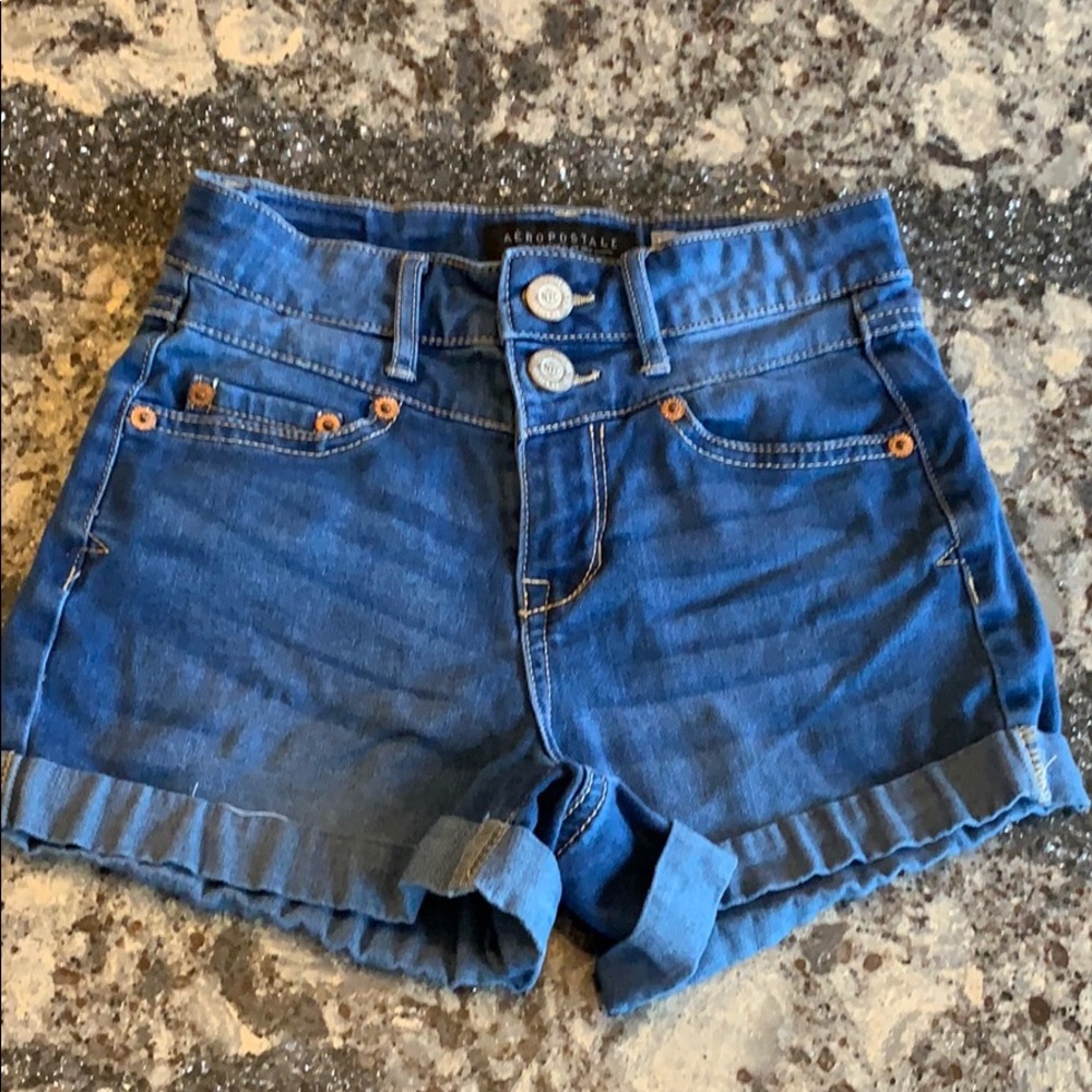 High waisted shorts